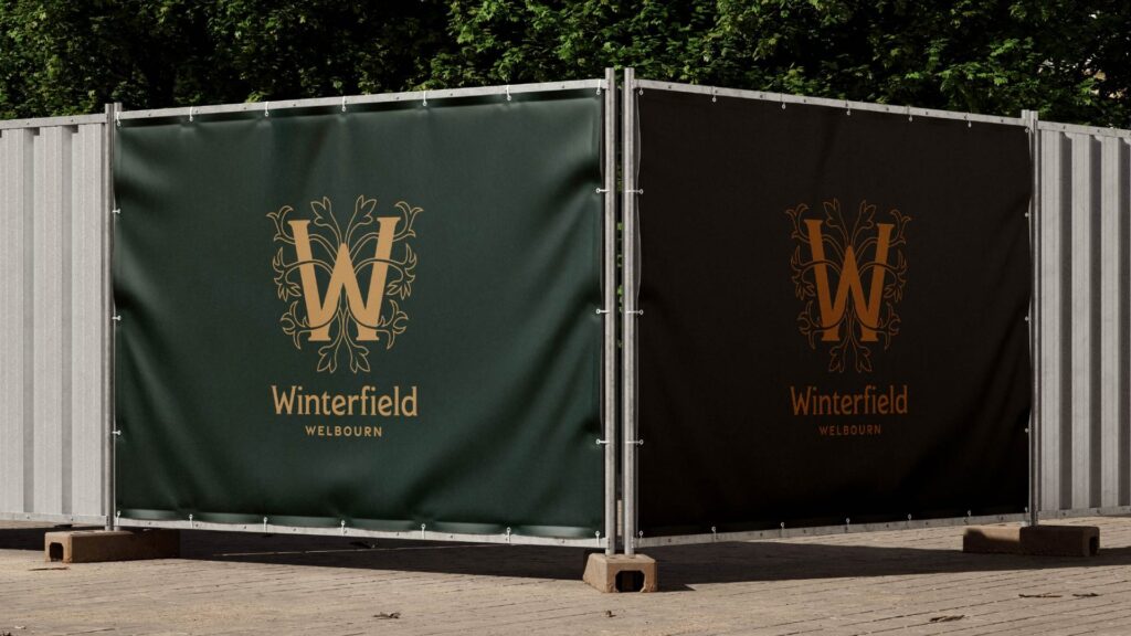 An image of winterfield signage